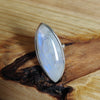 925 SOLID STERLING SILVER NATURAL RAINBOW MOONSTONE GEMSTONES HANDMADE RING, ALL SIZES AVAILABLE