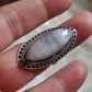 925 SOLID STERLING SILVER NATURAL RAINBOW MOONSTONE GEMSTONES HANDMADE RING, ALL SIZES AVAILABLE