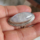 925 SOLID STERLING SILVER NATURAL RAINBOW MOONSTONE GEMSTONES HANDMADE RING, ALL SIZES AVAILABLE