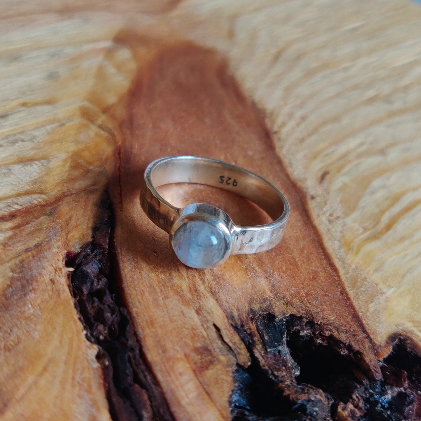 925 SOLID STERLING SILVER NATURAL RAINBOW MOONSTONE GEMSTONES HANDMADE RING, ALL SIZES AVAILABLE