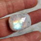 925 SOLID STERLING SILVER NATURAL RAINBOW MOONSTONE GEMSTONES HANDMADE RING, ALL SIZES AVAILABLE