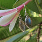 925 SOLID STERLING SILVER NATURAL LABRADORITE GEMSTONE HOOK EARRING