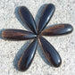 NATURAL SMOKY QUARTZ TEARDROP CABOCHON FLAT BACK BIG PEAR SHAPE CALIBRATED GEMSTONES, ALL SIZES AVAILABLE