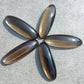 NATURAL SMOKY QUARTZ CABOCHON FLAT BACK BIG OVAL SHAPE CALIBRATED GEMSTONES, ALL SIZES AVAILABLE