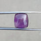 NATURAL AMETHYST CUSHION SHAPE AAA+ QUALITY CABOCHON FLAT BACK CALIBRATED GEMSTONES, ALL SIZES AVAILABLE