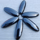 AAA+ QUALITY NATURAL HEMATITE BIG OVAL SHAPE CABOCHON FLAT BACK CALIBRATED BEDA SHAPE GEMSTONES, ALL SIZES AVAILABLE