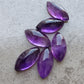 AAA+ QUALITY NATURAL AMETHYST MARQUISE SHAPE CABOCHON FLAT BACK CALIBRATED GEMSTONES, ALL SIZES AVAILABLE