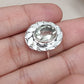 925 SOLID STERLING SILVER NATURAL GREEN AMETHYST GEMSTONE HANDMADE RING, ALL SIZES AVAILABLE