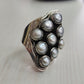 925 SOLID STERLING SILVER NATURAL Mother of Pearl GEMSTONES HANDMADE RING, ALL SIZES AVAILABLE