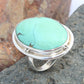 925 SOLID STERLING SILVER NATURAL TURQUOISE GEMSTONES HANDMADE RING, ALL SIZES AVAILABLE