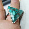 925 SOLID STERLING SILVER NATURAL TURQUOISE GEMSTONES HANDMADE RING, ALL SIZES AVAILABLE