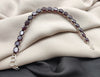 925 SOLID STERLING SILVER NATURAL GARNET HANDMADE BRACELET,8 INCHES