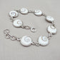 Shiva Eye Bracelet 925 Silver Shell Bracelet Spiritual Protection Jewelry Gift for Her