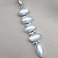 Handmade Pearl Pendant: 925 Sterling Silver Marquise Gemstone