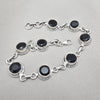 Black Onyx Bracelet 925 Sterling Silver Round Gemstone Wedding Bracelet Unique Design Jewelry