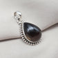 Smoky Quartz Pendant: 925 Sterling Silver November Birthstone Necklace Healing Gemstone Jewelry