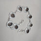 925 Sterling Silver Smoky Quartz Bracelet Natural Brown Oval Gemstone Handmade Jewelry