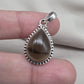 Smoky Quartz Pendant: 925 Sterling Silver November Birthstone Necklace Healing Gemstone Jewelry