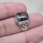 Eudialyte Ring 925 Sterling Silver Boho Statement Ring Gift for Her Crystal Healing Jewelry