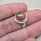Unakite Jasper 925 Sterling Silver Ring Natural Gemstone Ring Boho Healing Crystal Jewelry
