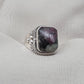 Eudialyte Ring 925 Sterling Silver Boho Statement Ring Gift for Her Crystal Healing Jewelry