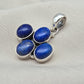 Lapis Lazuli Pendant 925 Sterling Silver Pendant, Handmade Blue Gemstone Jewelry, Gift for Her