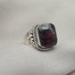 Eudialyte Ring 925 Sterling Silver Boho Statement Ring Gift for Her Crystal Healing Jewelry