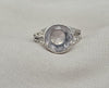 Rose Quartz 925 Sterling Silver Ring: Handmade Boho Gemstone Jewelry