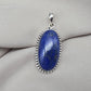 Lapis Lazuli Pendant 925 Sterling Silver September Birthstone Necklace Boho Jewelry Handmade Pendant