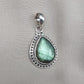 Labradorite Pendant Necklace: 925 Sterling Silver, Rainbow Flash, Boho Jewelry