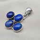 Lapis Lazuli Pendant 925 Sterling Silver Pendant, Handmade Blue Gemstone Jewelry, Gift for Her