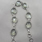 Green Amethyst 925 Sterling Silver Gemstone Vintage Bracelet Boho Jewelry