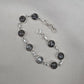 Black Rutile Quartz 925 Sterling Silver Bracelet Natural Handmade