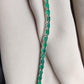 Green Onyx Tennis Bracelet: 925 Sterling Silver Gemstone Jewelry