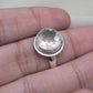Handmade Crystal Quartz Sterling Silver Ring: April Birthstone Jewelry