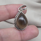 Smoky Quartz Pendant: 925 Sterling Silver November Birthstone Necklace Healing Gemstone Jewelry