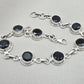 Black Onyx Bracelet 925 Sterling Silver Round Gemstone Wedding Bracelet Unique Design Jewelry