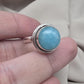 925 Sterling Silver Smithsonite Ring Natural Blue Gemstone Handmade Statement Ring