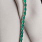 Green Onyx Tennis Bracelet: 925 Sterling Silver Gemstone Jewelry