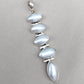 Handmade Pearl Pendant: 925 Sterling Silver Marquise Gemstone