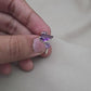925 SOLID STERLING SILVER NATURAL AMETHYST GEMSTONE HANDMADE RING, ALL SIZES AVAILABLE