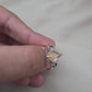 925 SOLID STERLING SILVER NATURAL CITRINE GEMSTONE HANDMADE RING, MYSTIC WEDDING RING ALL SIZES AVAILABLE