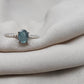 925 SOLID STERLING SILVER NATURAL LABRADORITE GEMSTONE HANDMADE RING, ALL SIZES AVAILABLE
