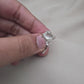 925 SOLID STERLING SILVER NATURAL CRYSTAL GEMSTONE HANDMADE RING, ALL SIZES AVAILABLE