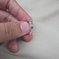 925 Sterling Silver Moss Agate Ring Three Gemstone Ring  Boho Dainty Jewelry Gift for Her
