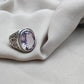 925 SOLID STERLING SILVER NATURAL AMETHYST HANDMADE RING, ALL SIZES AVAILABLE