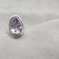 925 SOLID STERLING SILVER NATURAL AMETHYST GEMSTONE HANDMADE RING, ALL SIZES AVAILABLE
