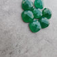 AAA+ QUALITY NATURAL GREEN ONYX CUSHION SHAPE CHECKER CUT FLAT BACK CALIBRATED GEMSTONES, ALL SIZES AVAILABLE